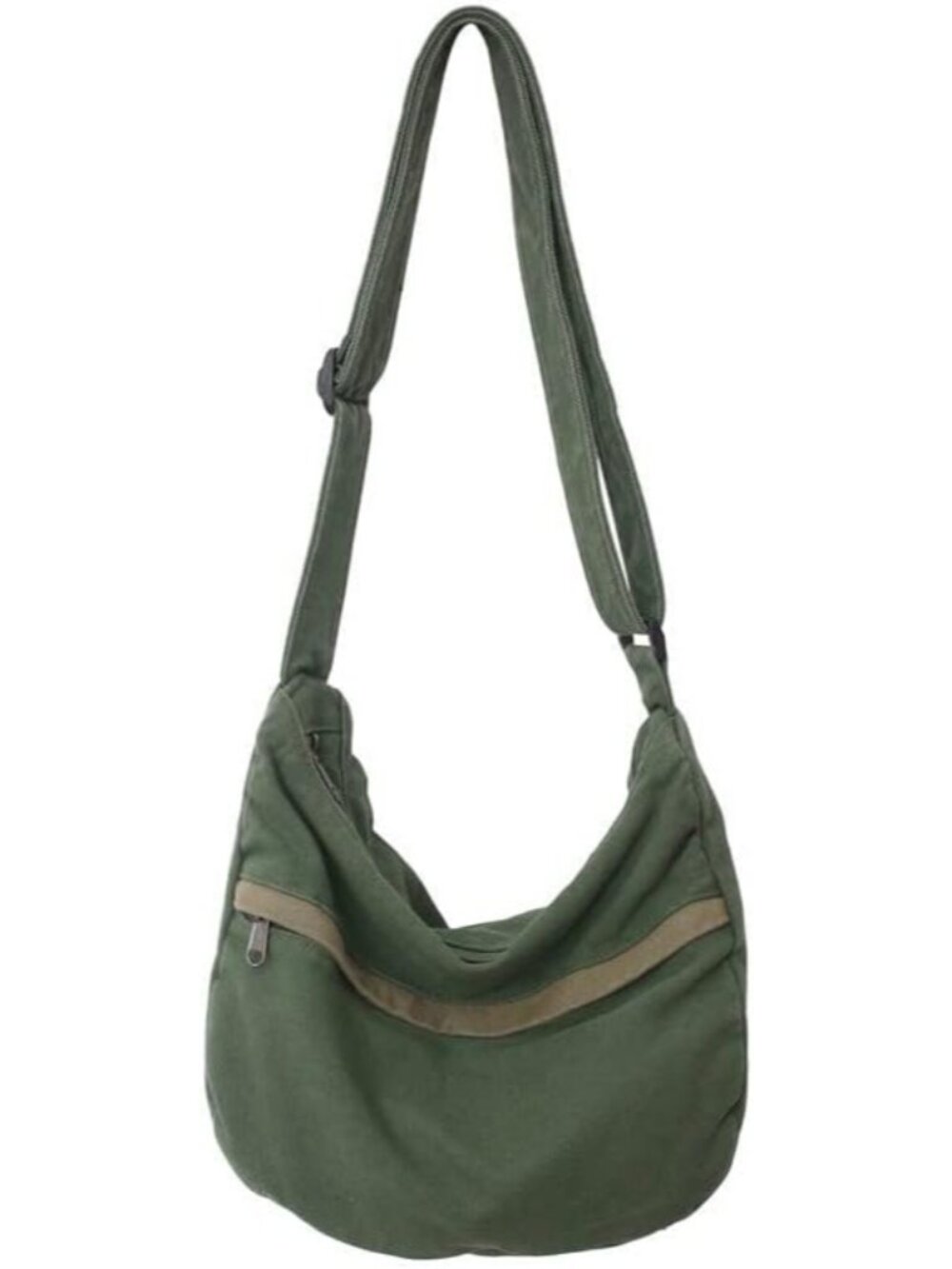 Canvas Messenger Bag Hobo Crossbody Bag for Women Shoulder Tote Handbag Vintage